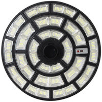 Capteur de mouvement LED à énergie solaire à lumen élevé extérieur étanche tout en un lumière solaire UFO d'intégration pour la voie de jardin de rue