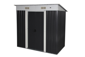 Pare-soleil en acier et métal pour le <span class=keywords><strong>jardin</strong></span>, stockage étanche pour vélo, <span class=keywords><strong>abri</strong></span> <span class=keywords><strong>de</strong></span> <span class=keywords><strong>jardin</strong></span>, avec <span class=keywords><strong>toit</strong></span> <span class=keywords><strong>plat</strong></span> inclus, fond <span class=keywords><strong>de</strong></span> teint - Product Image 5