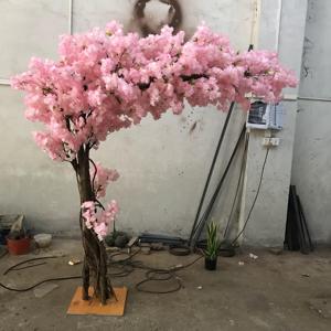 <span class=keywords><strong>2025</strong></span> nóng bán đám cưới trang trí Nhân Tạo Hoa Anh Đào cây cong cây hàng đầu bán đám cưới trang trí nhà máy - Product Image 1