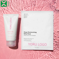 Crème Anti-cicatrices naturelle douce et Non irritante pour vergetures et masque pour le ventre de grossesse soins de la peau de maternité