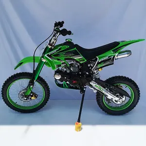 Factory Price Dirtbikes Kick Starting Motorbike 110cc 4 Stroke Gas Motorcycle For Adult