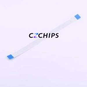 HX FFC-1.0-8P-150mm FFC Cable (Flexible Flat Cable) P=1mm Connector 8P 1mm 0.3mm Non-Inverting - Product Image 2