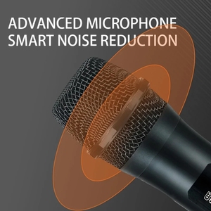 Professional VHF Wireless Conference <b>Microphone</b> Handheld Dynamic with Noise Cancelling Portable Plastic for Karaoke DJ Use - Product Image 3