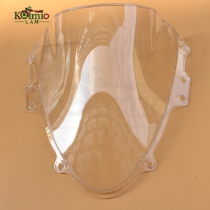 KOLMIO-LAM Compatible avec SUZUKI <span class=keywords><strong>GSXR</strong></span> <span class=keywords><strong>600</strong></span> <span class=keywords><strong>GSXR</strong></span> 750 2004-2005 <span class=keywords><strong>K4</strong></span> Pare-brise Déflecteur de vent Pare-brise de moto - Product Image 4