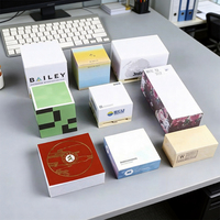 Blocs de papier de bureau non transparents, durables, détachables, en vrac, couleur et taille personnalisées, blocs-notes, usine d'origine