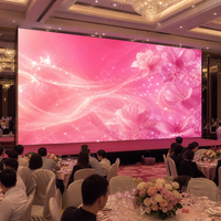 Pantalla LED de Alquiler para Interiores P2.9, Gabinete Ligero de Bloqueo Rápido, Pantalla LED a Todo Color para Hoteles, Banquetes y Celebraciones