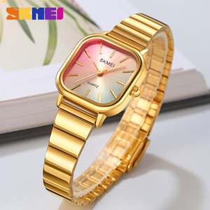 Hot selling Minimalist Style Ladies Watch <b>Square</b> Small Dial 3ATM Waterproof Japan Movement Stainless Steel Women Quartz Watch - Product Image 1