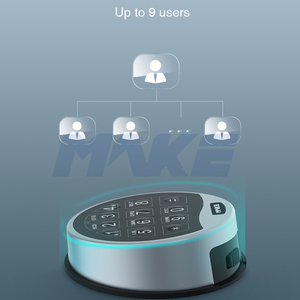 Cerradura de combinación de código digital de buena calidad, teclado, combinación electrónica, cerradura de cajero automático independiente, cerradura de caja de seguridad - Product Image 6