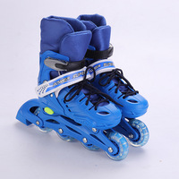 Sports de plein air patins à roulettes réglables pour enfants flash patins de vitesse en ligne