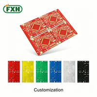 Fabricant OEM de cartes PCBA de contrôle industriel de marque FXH, service d'assemblage de cartes PCB/PCBA personnalisées en gros, échantillons, carte de circuit électronique verte