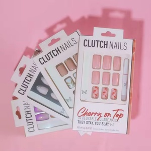 Caja de Papel Personalizada para Empaque de Uñas Postizas de Marca Privada con Logotipo, Caja de Cartón para Extensión de Uñas - Product Image 3