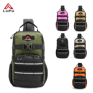Sac à bandoulière tactique OEM ODM, style fonctionnel, sac à dos de poitrine léger, équipement de plein air pour le camping et la randonnée - Product Image 1