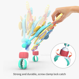 Lit de bébé détachable poussette landau siège de voiture jouets arc de voyage avec miroir et suspendus <span class=keywords><strong>hochet</strong></span> <span class=keywords><strong>pour</strong></span> bébé jouets en peluche <span class=keywords><strong>pour</strong></span> berceau - Product Image 4