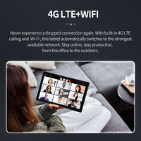 Tablette Android 15 Octa Core de haute qualité pour le jeu et la maison, écran FHD 10,1 pouces, 4G LTE, appareil photo 5,0 MP, Wi-Fi