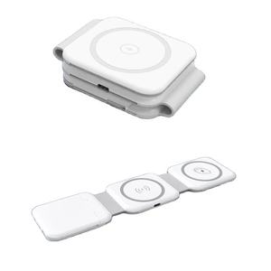 Más vendidos 10 en 1 cargador inalámbrico magnético Mini 15W soporte de carga rápida para reloj Iphone <span class=keywords><strong>Airpods</strong></span> ESTACIÓN DE cargador magnético - Product Image 5