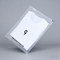 Sac d'emballage pour vêtements biodégradable imprimé personnalisé PLA PBAT, certifié GRS, sac d'emballage pour colis, sac à glissière imperméable, vêtements coulissants