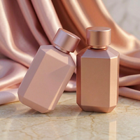 Flacon de parfum en verre rectangulaire de luxe moderne élégant unique de 100 ml de la marque Anding Wholesale