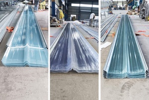 Lámina de FRP con Borde de Acero, Lámina de Techo de FRP, Láminas para Techos con Excelente Resistencia a la Intemperie - Product Image 2