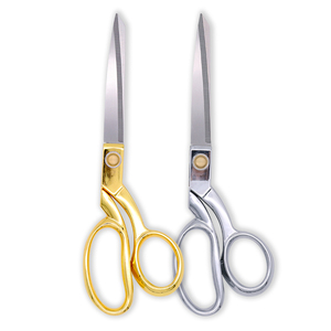 Mạ Vàng Heavy Duty Thép Không Gỉ Giấy Vải Craft May Kéo Thợ May - Product Image 1