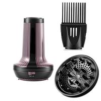 Nouveau sèche-cheveux de voyage compact 2026, moteur CC, ensemble 3 en 1 avec peigne et diffuseur ionique pour cheveux bouclés
