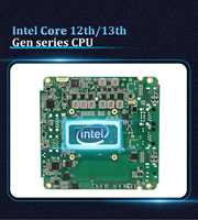 Placa base OEM NUC Intel Core 12th I5 1235U, procesador de doble canal, DDR5, tipo C, SATA3.0, ITX, Mini placa base industrial