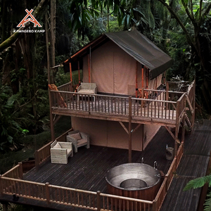 Kawagebo Kamp (KK) Lodge de villégiature en plein air, Glamping, Tentes de luxe pour safari, Tentes de luxe avec salle de bain, <span class=keywords><strong>Tente</strong></span> à double étage - Product Image 2