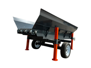 Convoyeur <span class=keywords><strong>à</strong></span> trémie d'alimentation robuste pour fendeuse <span class=keywords><strong>de</strong></span> bûches, système <span class=keywords><strong>de</strong></span> pales <span class=keywords><strong>à</strong></span> trois chaînes <span class=keywords><strong>de</strong></span> 10 pieds - Product Image 2