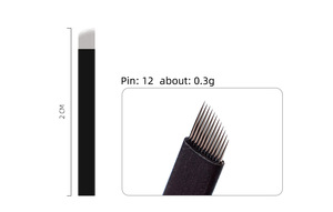 <span class=keywords><strong>Aguja</strong></span> <span class=keywords><strong>de</strong></span> maquillaje permanente <span class=keywords><strong>para</strong></span> cejas, superventas, línea <span class=keywords><strong>de</strong></span> tatuaje <span class=keywords><strong>de</strong></span> cejas hecha a mano, pieza <span class=keywords><strong>de</strong></span> <span class=keywords><strong>aguja</strong></span>, hoja <span class=keywords><strong>de</strong></span> labio, cuchillo <span class=keywords><strong>para</strong></span> cejas <span class=keywords><strong>de</strong></span> medio lanzamiento - Product Image 5