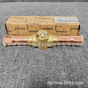 กระจกมองระดับน้ำยาทำความเย็นทองแดง Sanhua รุ่น SYJ22H01 อะไหล่เครื่องทำความเย็น - Product Image 3