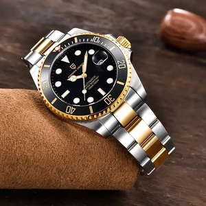 Montre de sport et d'affaires Pagani Design 1639 tendance pour homme, à quartz, boîtier en alliage, cadran en verre, bracelet en acier inoxydable, étanche, collection 2026 - Product Image 5