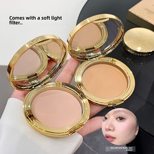 LEEINTO Zero-Feel Sheer Setting Powder Compact Formula Tahan Lama dengan Coverage Alami, Tidak Menggumpal/Tidak Menempel di Wajah