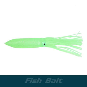 Señuelos de Pesca de 30 cm/11.81 Pulgadas, 55 g, Faldas de Calamar Suaves, Señuelo de Pesca de Arrastre de Pulpo, Señuelo Artificial de Silicona para Jigs - Product Image 2