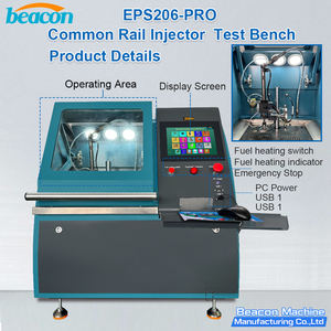 בודק מזרקי דיזל איכותי EPS206S-pro מכונת בדיקה משותפת למזרקי פייזל עם קידוד מזרקים - Product Image 4