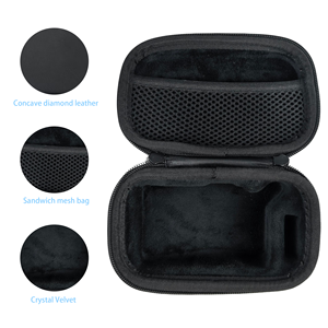 Estuche <span class=keywords><strong>para</strong></span> Ratón Impermeable de Material EVA Clásico y Duradero con Absorción de Impactos <span class=keywords><strong>para</strong></span> Uso en Exteriores, Cierre de Cremallera Negro, Servicio OEM Disponible - Product Image 3