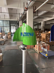 El Último Modelo de Generador Eólico Residencial con Sistema de Viento en Forma de Flor, Generador Eólico de 600w 500w 400w, Instalación en Azotea, Tipo Vertical - Product Image 1