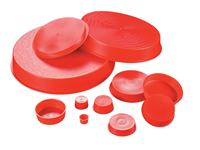 Bouchons de protection coniques moulés par injection sur mesure pour trous filetés de tuyaux hydrauliques, en LDPE, T-1