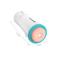 GF-Electric Body Gay Hands Free Vagina Shape Masturbation Cup untuk Pria