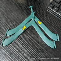 Sangles de remplacement pour tongs, lacets, accessoires de sangle de chaussure, à clipser en trois points avec embout carré, résistantes à l'usure et durables