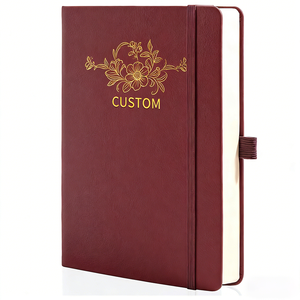Cuaderno <span class=keywords><strong>de</strong></span> Tapa Dura <span class=keywords><strong>de</strong></span> Cuero A5 Personalizado al por Mayor <span class=keywords><strong>de</strong></span> Fábrica - 320 Páginas, 100 GSM, Páginas Rayadas Gruesas, Diario Profesional para Oficina y Escuela - Product Image 1