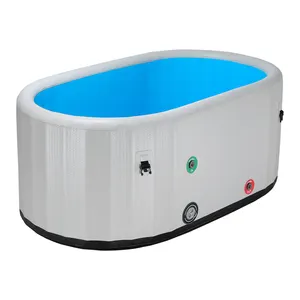 Portable Ice Bath Tub Pvc Plastic Luxury Foldable Bath Tub For Ice Bathing