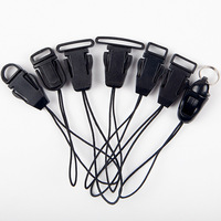 Ingrosso cordino in plastica a sgancio rapido per telefono con cinturino per fotocamera e supporto per Badge identificativo accessori cordino in poliestere
