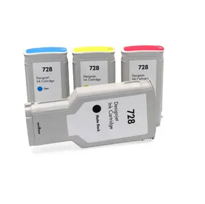 Superij Tinta Kompatibel untuk Hp Designjet 728 dengan Chip untuk Printer HP DesignJet T730 T830