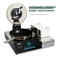 Mesin Masak Otomatis Robot Penggorengan Cerdas 3520W untuk Katering Bersertifikasi CE ISO9001