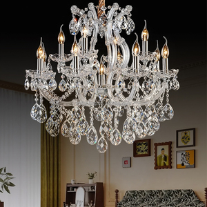 Elegante banchetto francese <span class=keywords><strong>sala</strong></span> di nozze 13 teste candela classico lampadario di cristallo - Product Image 5