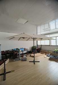 Parasol de jardin double face de 15 pieds avec manivelle pour terrasse, balcon, jardin, piscine, extérieur - Product Image 2