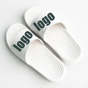 Foot Massage new designs summer fashion beach slides sandals custom logo casual indoor slippers for Women Low MOQ Sandals