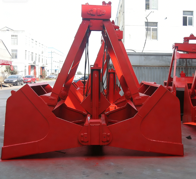 Radio Remote Controlled Single-hook Two-jaw Grab Bucket