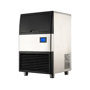 36kg Daily LZ-80 Stainless Steel Ice Making Machine Cylindrical Ice Maker With Compressor