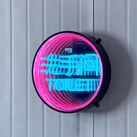 Abyss Mirror Light LED Box Logo de personnage lumineux en acrylique coloré personnalisé