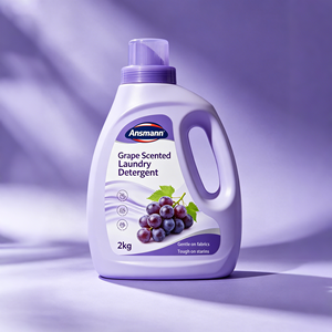 Wholesale OEM ODM <strong>Ansmann</strong> 2kg Grape Floral Scent Eco-Friendly Softening Laundry Liquid 15-30% for Ingredients Deep Stain - Product Image 1